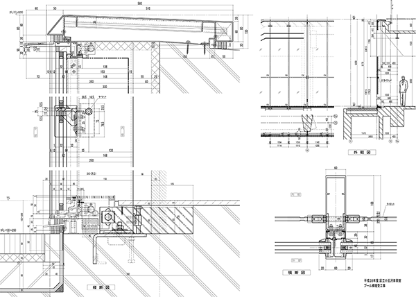 区立小豆沢体育館 プール棟